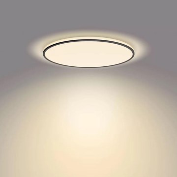 Philips - LED Dimmable φωτιστικό οροφής SCENE SWITCH LED/36W/230V διάμετρος 50 cm 2700K μαύρο