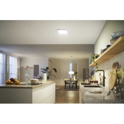 Philips - LED Dimmable φωτιστικό οροφής SCENE SWITCH LED/12W/230V 4000K