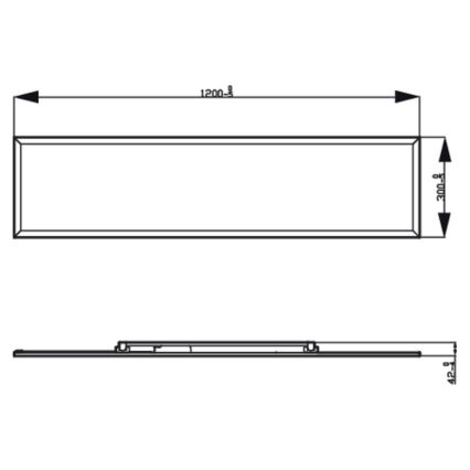 Philips - LED Dimmable φωτιστικό οροφής SCENE SWITCH LED/36W/230V 2700K