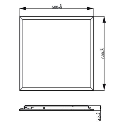 Philips - LED Dimmable φωτιστικό οροφής SCENE SWITCH LED/36W/230V 4000K