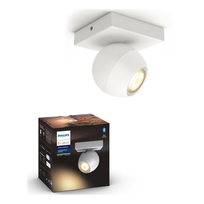 Philips - LED Dimmable φωτιστικό σποτ Hue BUCKRAM 1xGU10/5W/230V