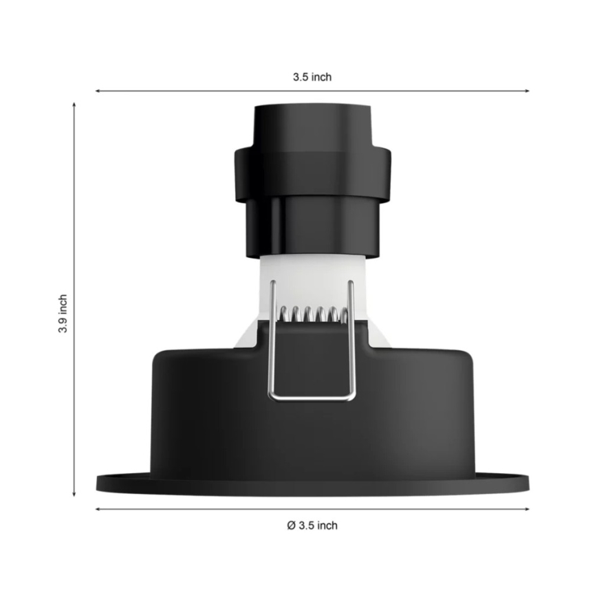 Philips - LED Dimmable χωνευτό φωτιστικό Hue MILLISKIN 1xGU10/4,2W/230V 2200-6500K λευκό