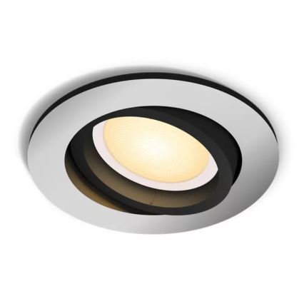 Philips - LED Dimmable χωνευτό φωτιστικό Hue MILLISKIN 1xGU10/4,2W/230V 2200-6500K