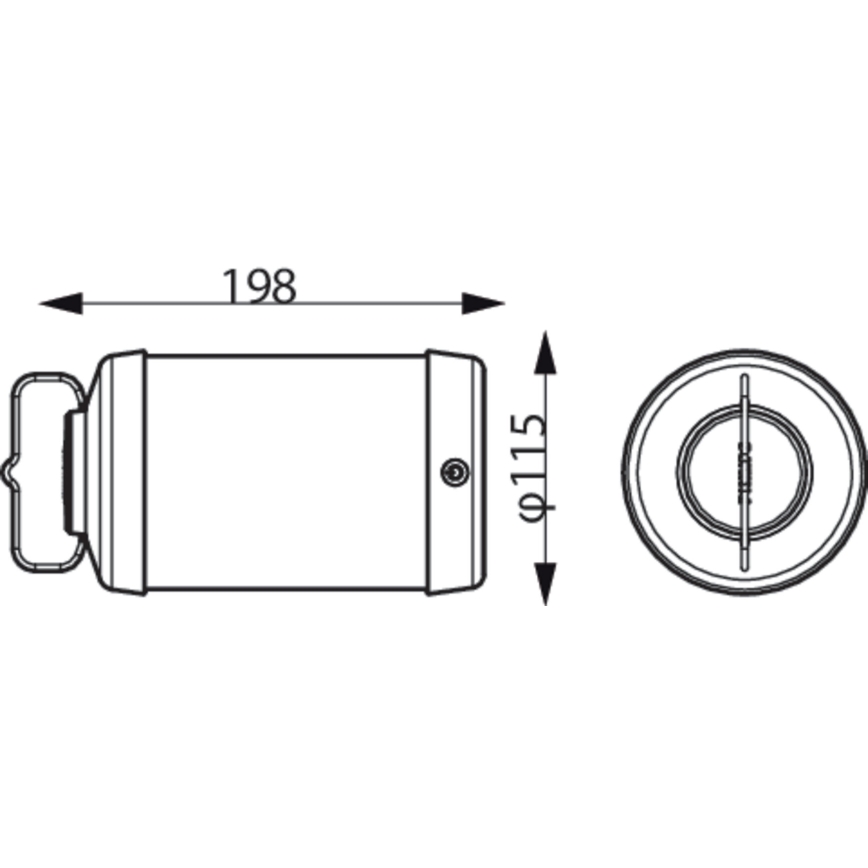 Philips - LED Dimming φορητό φωτιστικό CICERO LED/6W/5V 4000 mAh IP54