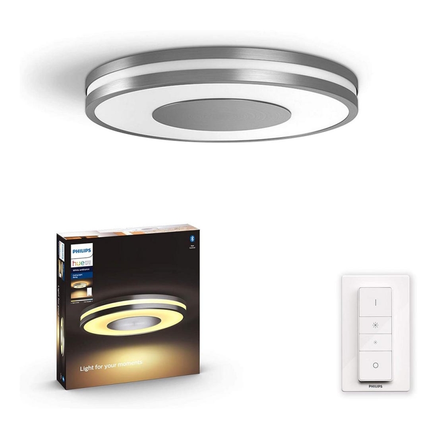 Philips - LED Dimming φωτιστικό Hue BEING LED/27W/230V + RC