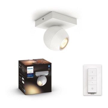 Philips - LED Dimming φωτιστικό σποτ Hue BUCKRAM 1xGU10/5W/230V