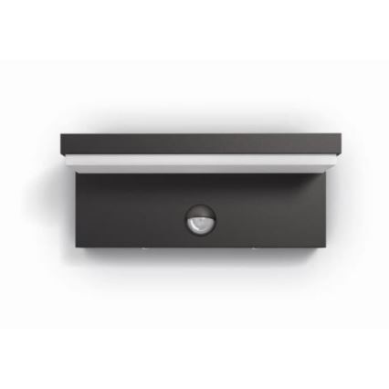 Philips - LED Φωτιστικό τοίχου εξωτερικού χώρου με αισθητήρα BUSTAN LED/3,8W/230V 2700K IP44