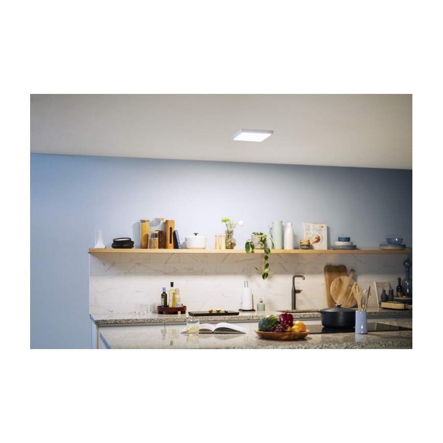 Philips - LED Φωτιστικό οροφής LED/12W/230V 4000K λευκό