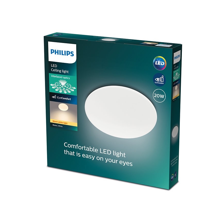 Philips - LED Φωτιστικό οροφής LED/20W/230V 2700K
