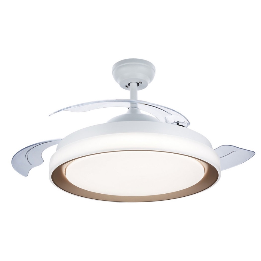 Philips - Φωτιστικό οροφής LED με ενσωματωμένο ανεμιστήρα LED/35W/230V 5500/4000/2700K χρυσό + τηλεχειριστήριο