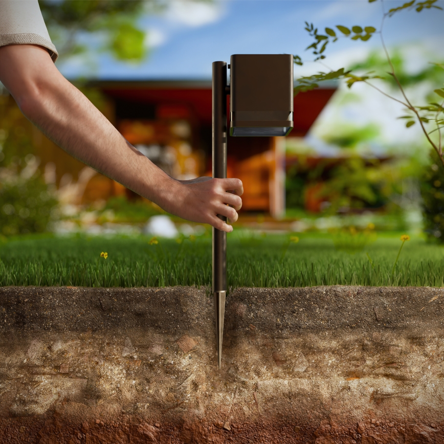 Philips - Ηλιακό φωτιστικό LED VIRONA LED/1,8W/3,7V 2600 mAh 2700K IP44