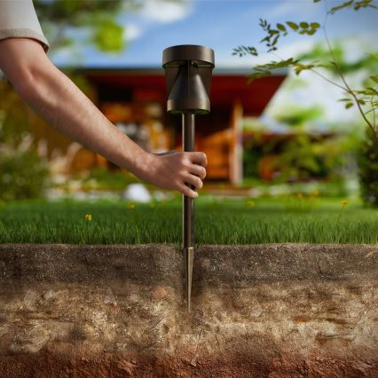 Philips - Ηλιακό LED Φωτιστικό AVERY LED/1,8W/3,7V 2600 mAh 2700K IP44