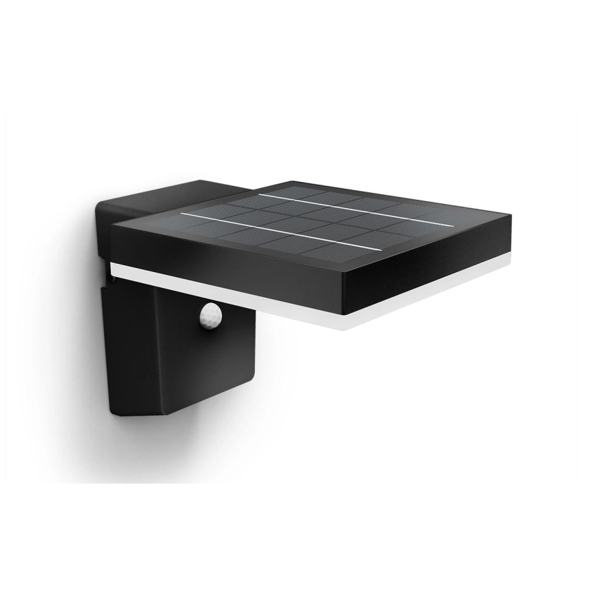 Philips - LED ηλιακό φωτιστικό τοίχου με αισθητήρα ZONAL LED/1,3W/3,7V 2500 mAh IP44