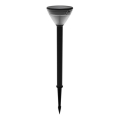 Philips - LED ηλιακό φωτιστικό με αισθητήρα KYNA LED/3,8W/3,7V 800 mAh 2700K IP44 μαύρο