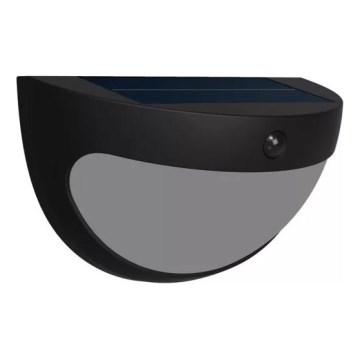 Philips - LED ηλιακό επιτοίχιο φωτιστικό με αισθητήρα SWYN LED/3,8W/3,7V 800 mAh 2700K IP44 μαύρο