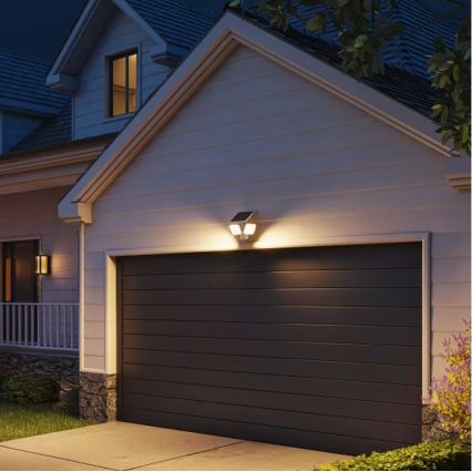 Philips - Ηλιακό επιτοίχιο φωτιστικό LED με αισθητήρα ZYREN LED/24,5W/3,7V 2600 mAh 3000K IP65 λευκό