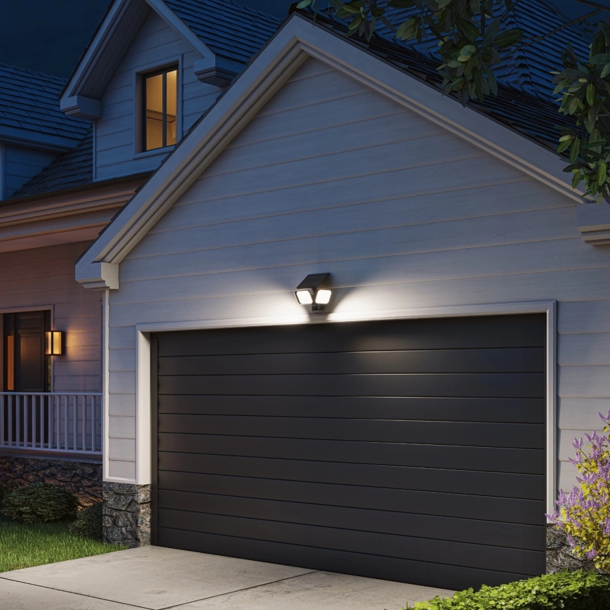 Philips - Ηλιακό επιτοίχιο φωτιστικό LED με αισθητήρα ZYREN LED/24,5W/3,7V 2600 mAh 3000K IP65