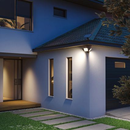 Philips - Ηλιακό επιτοίχιο φωτιστικό LED με αισθητήρα ZYREN LED/24,5W/3,7V 2600 mAh 3000K IP65