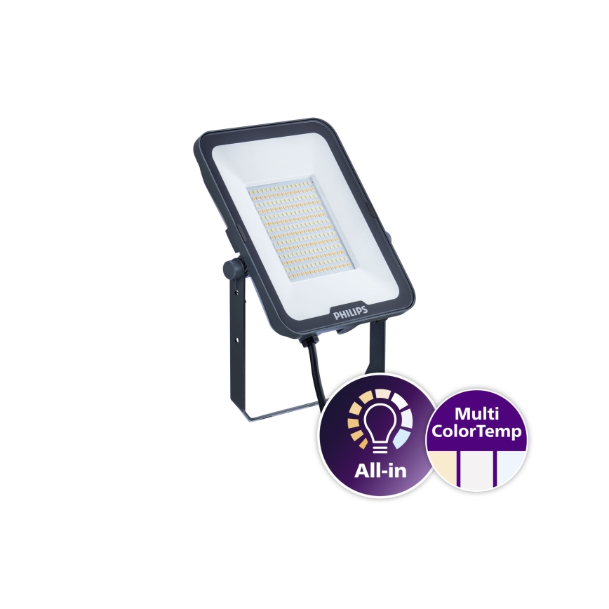 Philips - LED Προβολέας LEDINAIRE ALL-IN LED/70W/230V 3000/4000/6500K IP65 ανθρακί