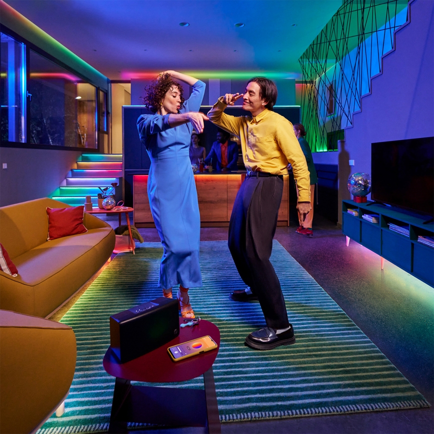 Philips - Ρυθμιζόμενη λωρίδα LED RGBIC SMART NEON FLEX 10m LED/45W/230V 2700-6500K Wi-Fi