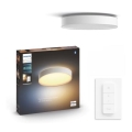 Philips - LED Ρυθμιζόμενο φωτιστικό μπάνιου Hue DEVERE LED/33,5W/230V IP44 διάμ. 425 mm 2200-6500K + τηλεχειριστήριο