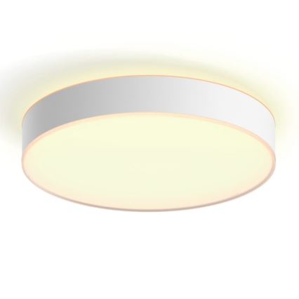 Philips - LED ρυθμιζόμενο φωτιστικό οροφής Hue LED/33,5W/230V 2200-6500K Ø 425 mm λευκό + τηλεχειριστήριο