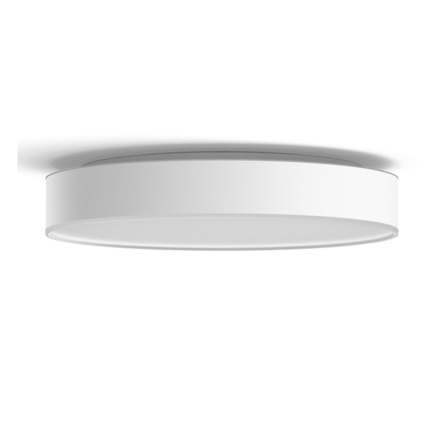 Philips - LED ρυθμιζόμενο φωτιστικό οροφής Hue LED/33,5W/230V 2200-6500K Ø 425 mm λευκό + τηλεχειριστήριο