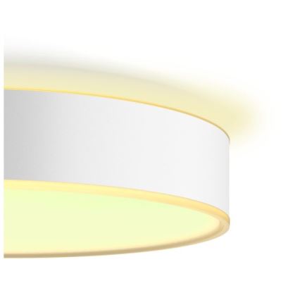 Philips - LED ρυθμιζόμενο φωτιστικό οροφής Hue LED/33,5W/230V 2200-6500K Ø 425 mm λευκό + τηλεχειριστήριο
