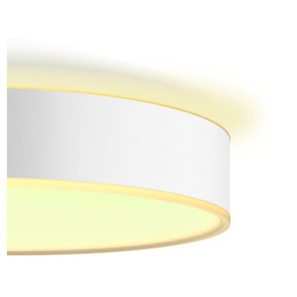 Philips - Ρυθμιζόμενο φωτιστικό οροφής Hue LED/19,2W/230V 2200-6500K Ø 381 mm λευκό + τηλεχειριστήριο