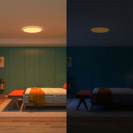 Philips - LED Ρυθμιζόμενο φωτιστικό οροφής SUPERSLIM LED/32W/230V 2700-6500K Wi-Fi