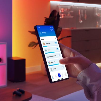 Philips - LED Ρυθμιζόμενο φωτιστικό οροφής SUPERSLIM LED/32W/230V 2700-6500K Wi-Fi