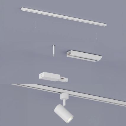 Philips - LED RGBW ρυθμιζόμενο σποτ σε σύστημα ράγας EASYLINK HUE 3xGU10/4,7W/230V 2200-6500K 1m λευκό