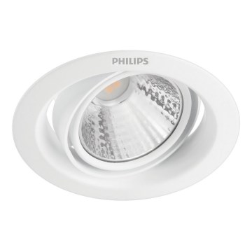 Philips - LED Ρυθμιζόμενο εντοιχιζόμενο φωτιστικό οροφής SCENE SWITCH LED/7W/230V 2700K
