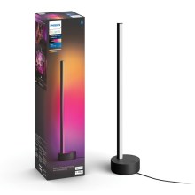 Philips - LED RGB Dimmable επιτραπέζια λάμπα Hue LED/12W/230V 2000-6500K μαύρο