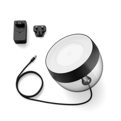 Philips - LED RGB Dimmable επιτραπέζιο φωτιστικό Hue IRIS LED/8,2W/230V 2000-6500K μαύρο