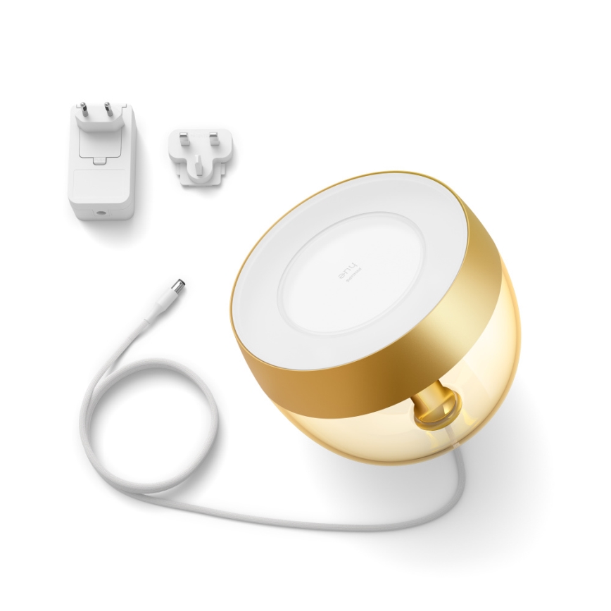 Philips - Επιτραπέζιο φωτιστικό LED RGB Dimmable Hue IRIS LED/8,2W/230V 2000-6500K χρυσό