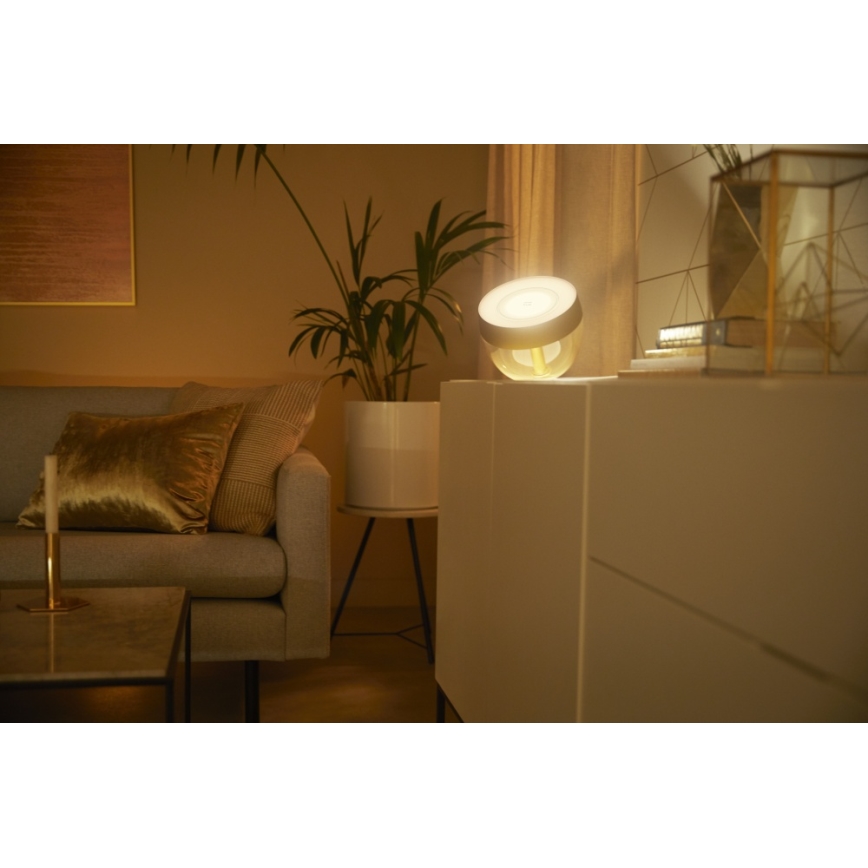 Philips - Επιτραπέζιο φωτιστικό LED RGB Dimmable Hue IRIS LED/8,2W/230V 2000-6500K χρυσό