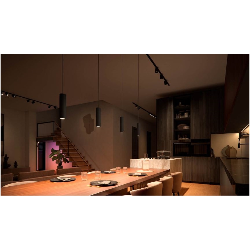 Philips - LED RGB Dimmable κρεμαστό φωτιστικό ράγας Hue PERIFO LED RGB/5,2W/24V 2000-6500K