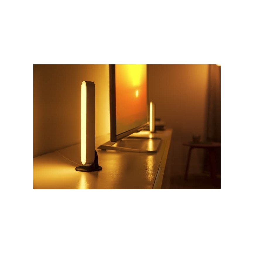 Philips - LED  RGB Dimmable λάμπα γραφείου Hue PLAY SINGLE PACK White And Color Ambiance  LED/6W/230V λευκό