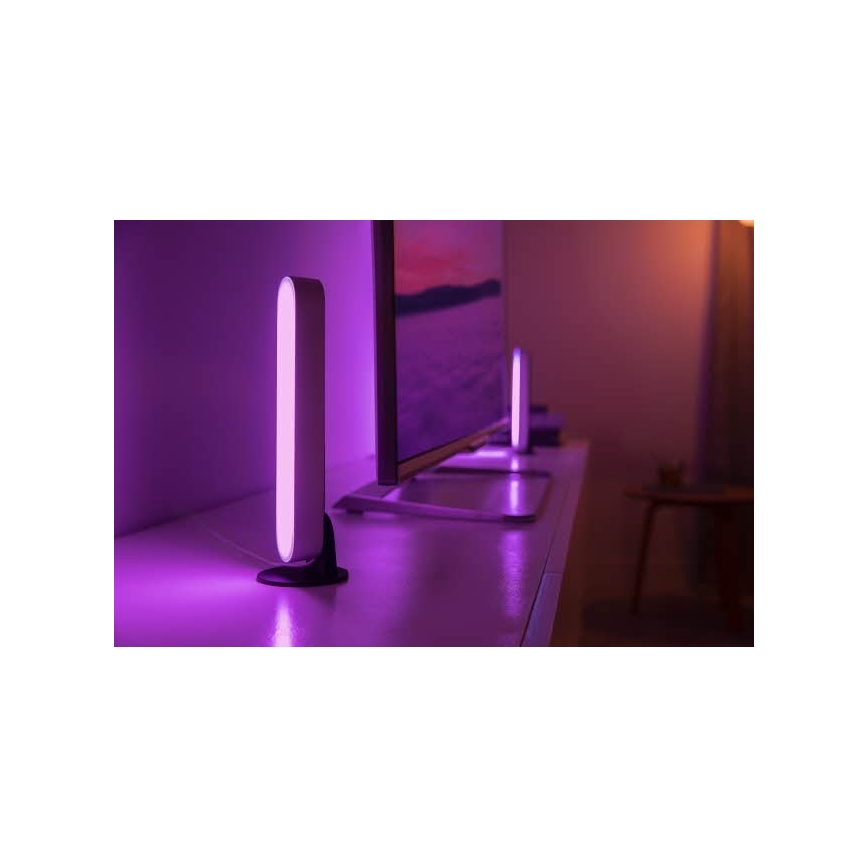Philips - LED  RGB Dimmable λάμπα γραφείου Hue PLAY SINGLE PACK White And Color Ambiance  LED/6W/230V λευκό