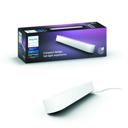 Philips - LED  RGB Dimmable λάμπα γραφείου Hue PLAY SINGLE PACK White And Color Ambiance  LED/6W/230V λευκό