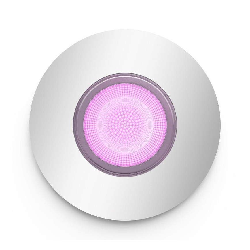 Philips - LED RGB Dimmable φωτιστικό μπάνιου Hue XAMENTO 1xGU10/5,7W/230V IP44 2000-6500K