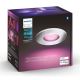 Philips - LED RGB Dimmable φωτιστικό μπάνιου Hue XAMENTO 1xGU10/5,7W/230V IP44 2000-6500K