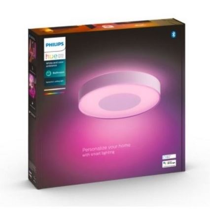 Philips - LED RGB Dimmable φωτιστικό μπάνιου Hue XAMENTO LED/33,5W/230V IP44 d. 381 mm 2000-6500K