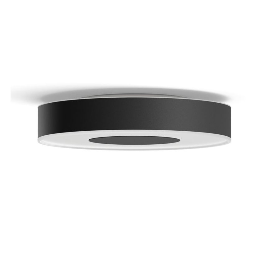 Philips - LED RGB Dimmable φωτιστικό οροφής Hue INFUSE LED/33,5W/230V 2000-6500K δ. 381 mm μαύρο