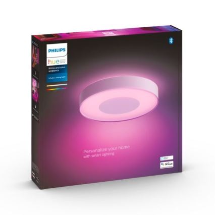 Philips - LED RGB Dimmable φωτιστικό οροφής Hue INFUSE LED/52,5W/230V 2000-6500K δ. 425 mm λευκό