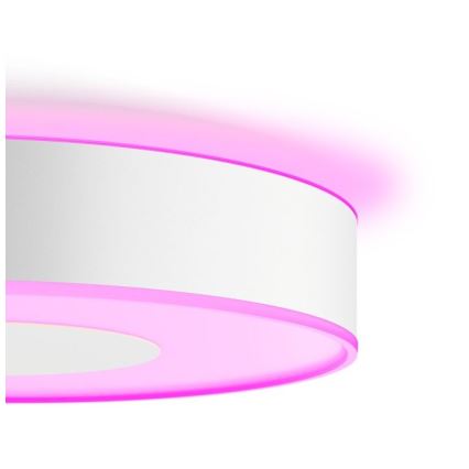 Philips -LED RGB ρυθμιζόμενο φωτιστικό οροφής Hue INFUSE LED/33,5W/230V 2000-6500K Ø 381 mm λευκό