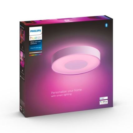 Philips -LED RGB ρυθμιζόμενο φωτιστικό οροφής Hue INFUSE LED/33,5W/230V 2000-6500K Ø 381 mm λευκό