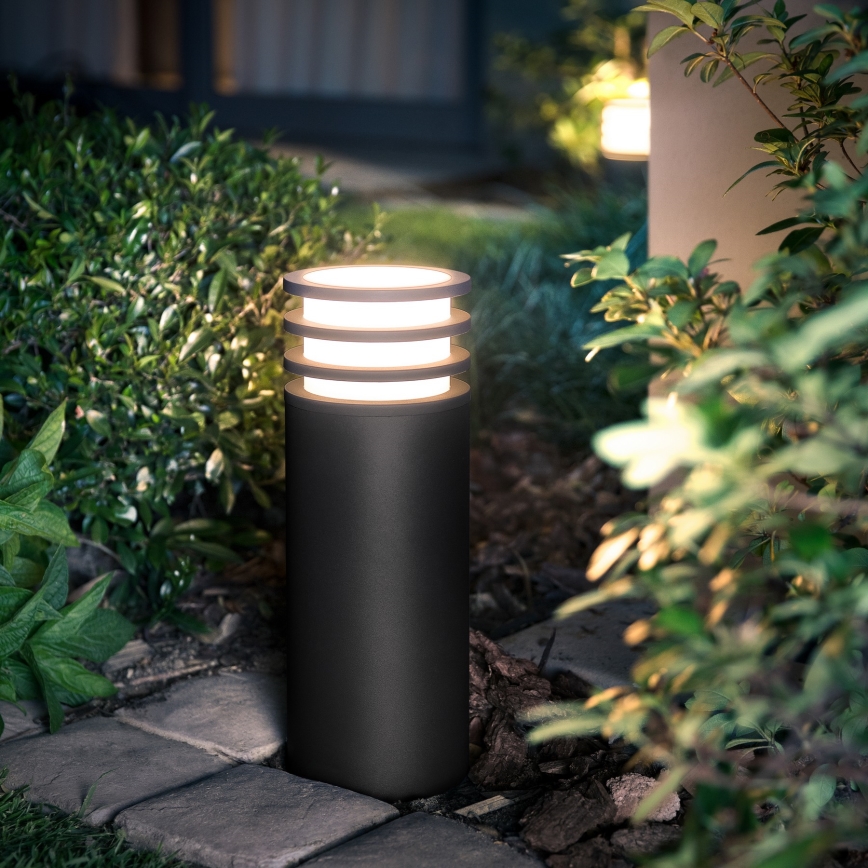 Philips - Ρυθμιζόμενο εξωτερικό φωτιστικό LED RGB Hue LUCCA 1xE27/8,1W/230V 25 cm 1000-20000K IP44