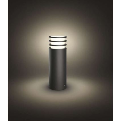 Philips - Ρυθμιζόμενο εξωτερικό φωτιστικό LED RGB Hue LUCCA 1xE27/8,1W/230V 25 cm 1000-20000K IP44